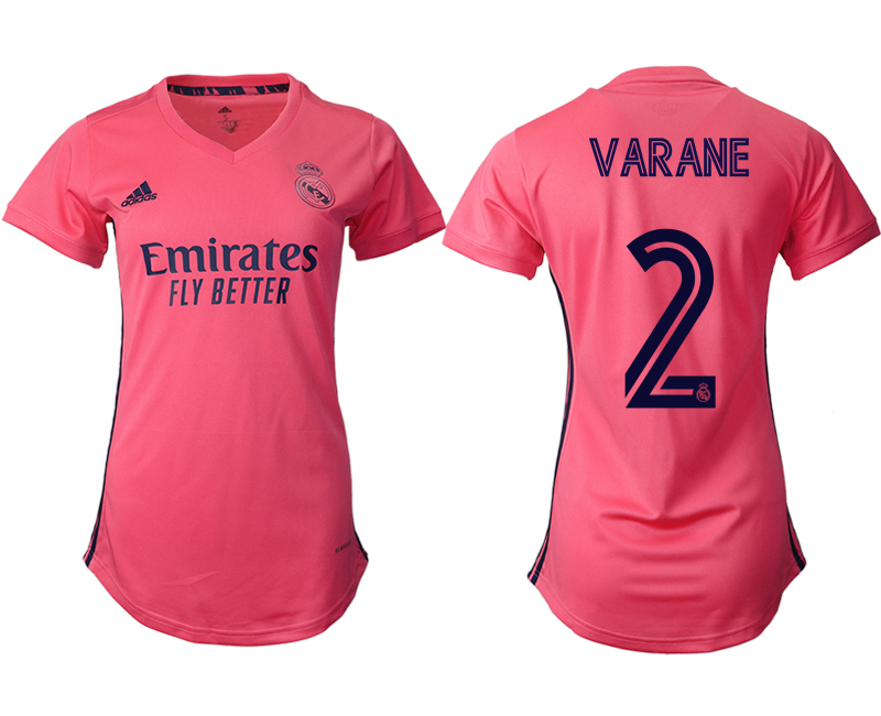 2021 Real Madrid away aaa version women #2 soccer jerseys->women soccer jersey->Women Jersey